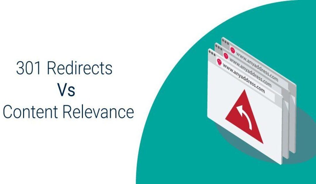 301 redirects can prevent your pages from passing topical relevance