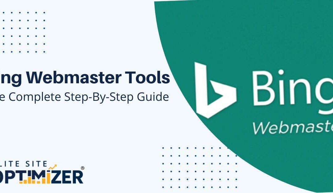 bing webmaster tools guide