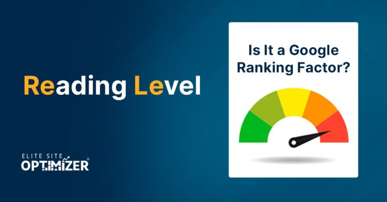 reading level google ranking factor